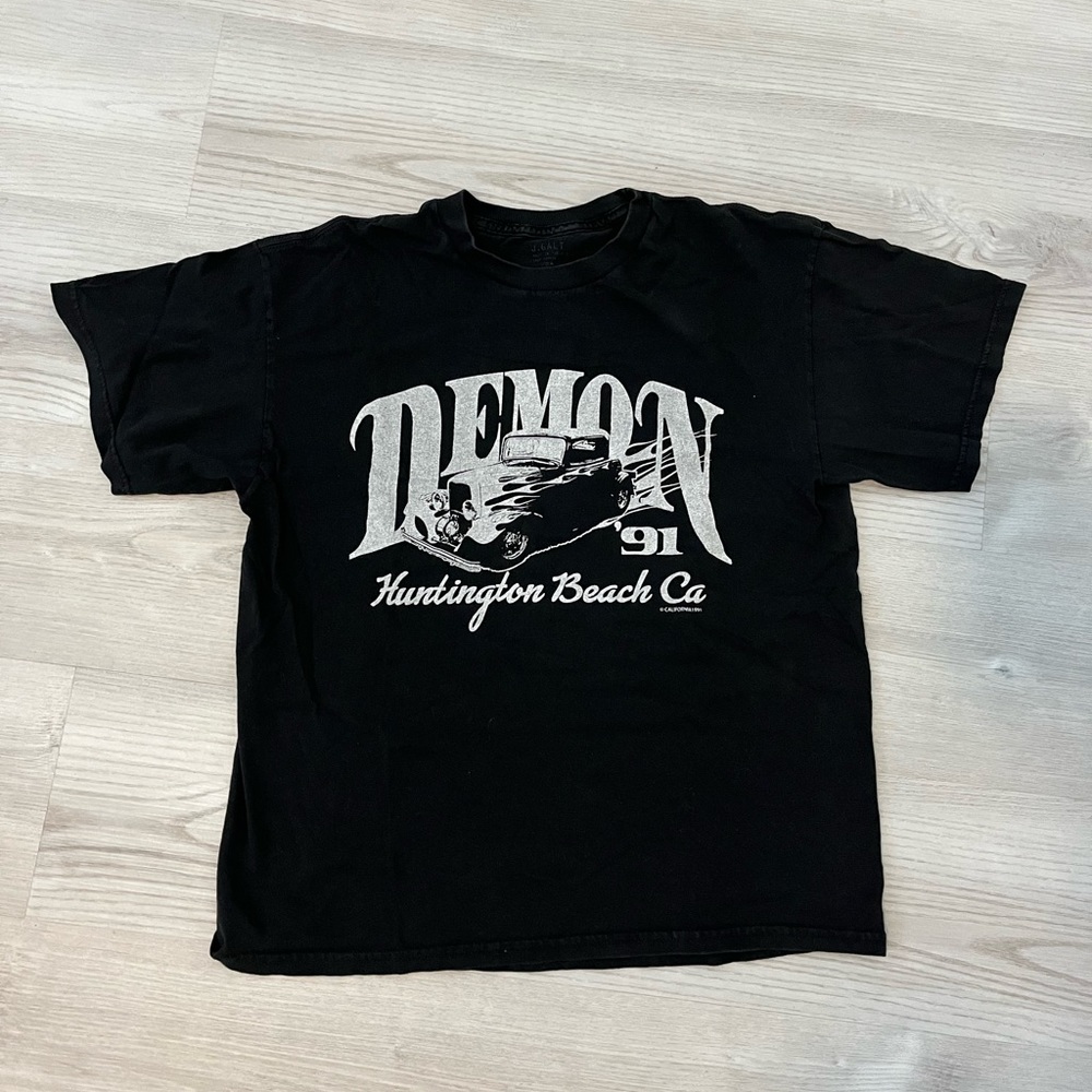 black brandy melville graphic tee